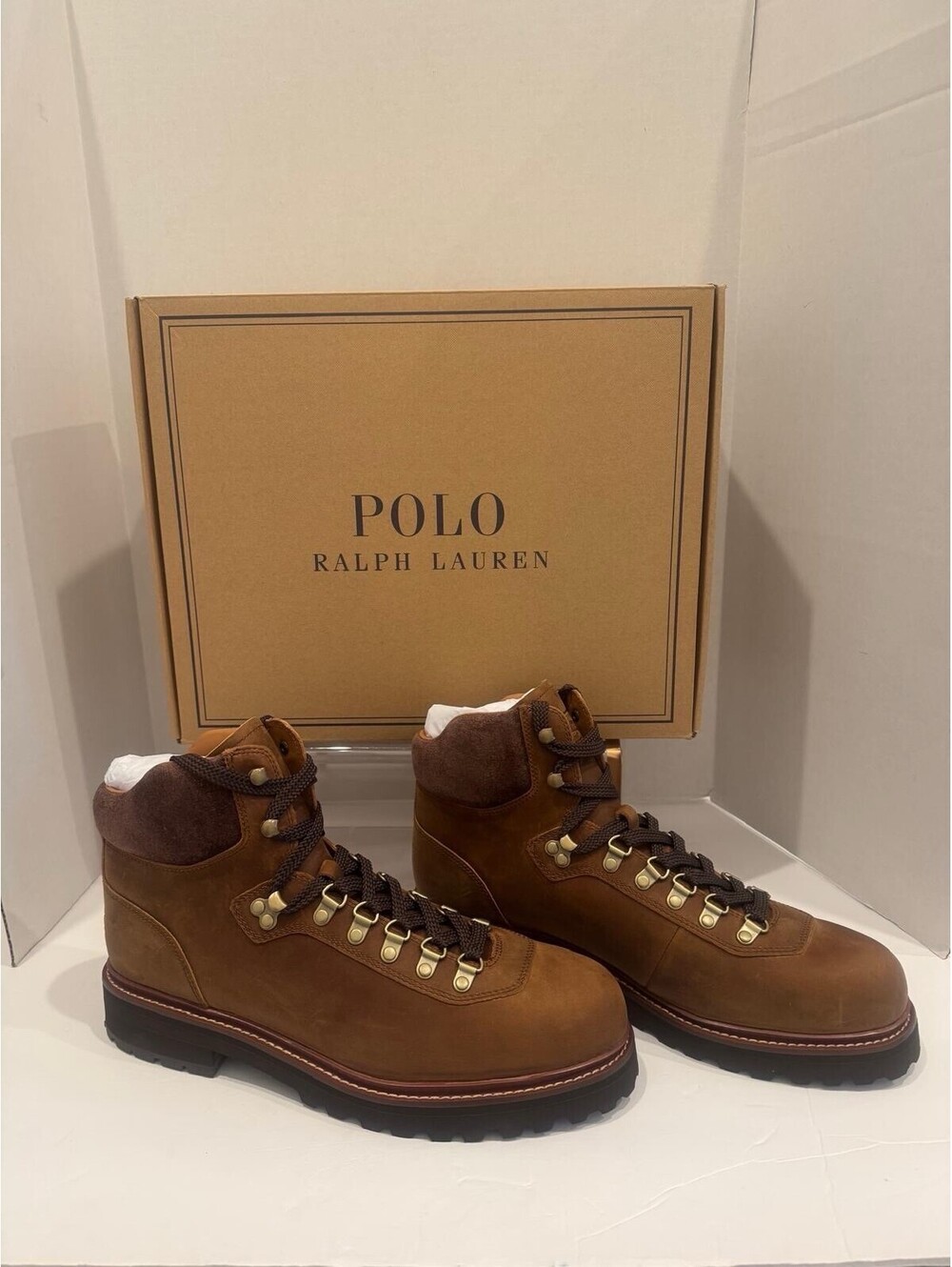 Polo Ralph Lauren Men’s Alpine Leather Trail Boots